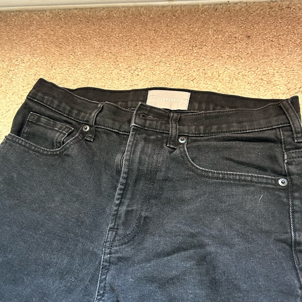 Everlane Men’s Black Jeans Straight Fit 29 x 34